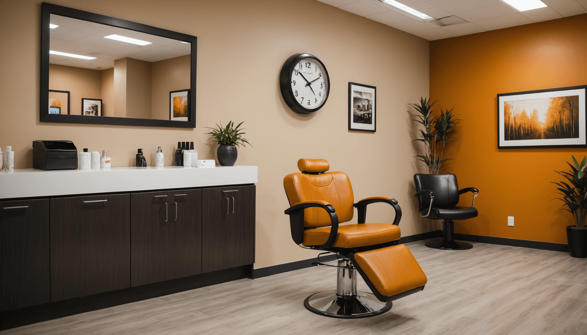 Empty appointment chair representing no-shows